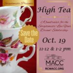 Live Your Dream High Tea Fundraiser @ The MACC