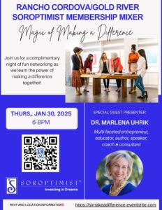 1/30/25 "Making a Difference" Mixer @ Ingrid's home