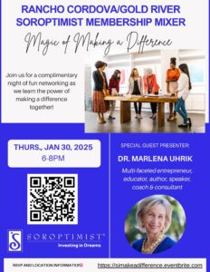 1/30/25 "Making a Difference" Mixer @ Ingrid's home